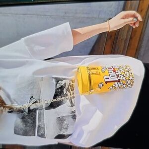 Popcorn crossbody bag